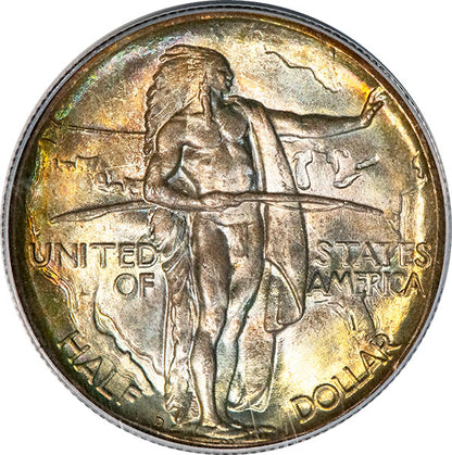 (9343) 1933-D 50C Oregon Old Holder PCGS MS67 CAC