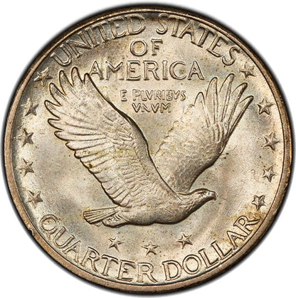 (5724) 1918-S 25C PCGS MS65 CAC