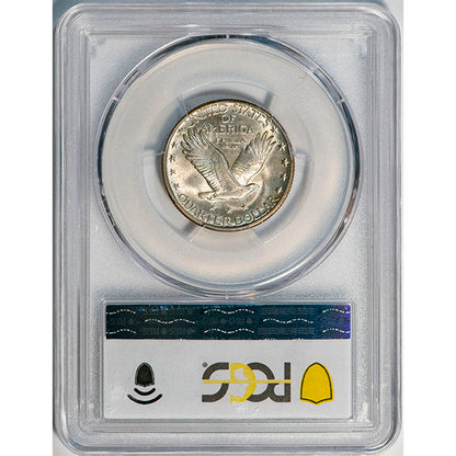(5724) 1918-S 25C PCGS MS65 CAC