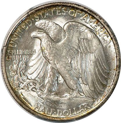 (6580) 1920 50C PCGS MS64+ CAC