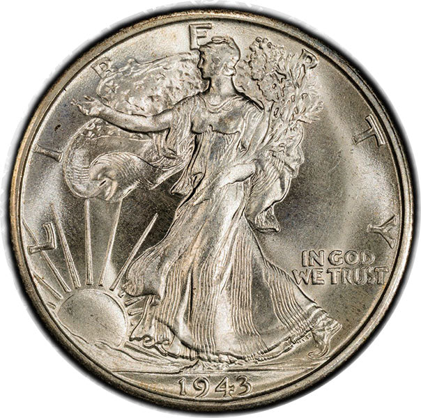 (6620) 1943-S 50C PCGS MS67