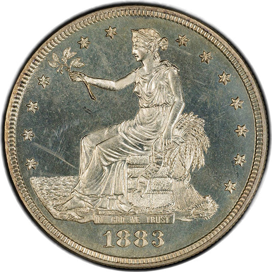 (7063) 1883 T$1 PCGS PR65