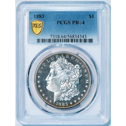 1883 $1 PCGS PR64