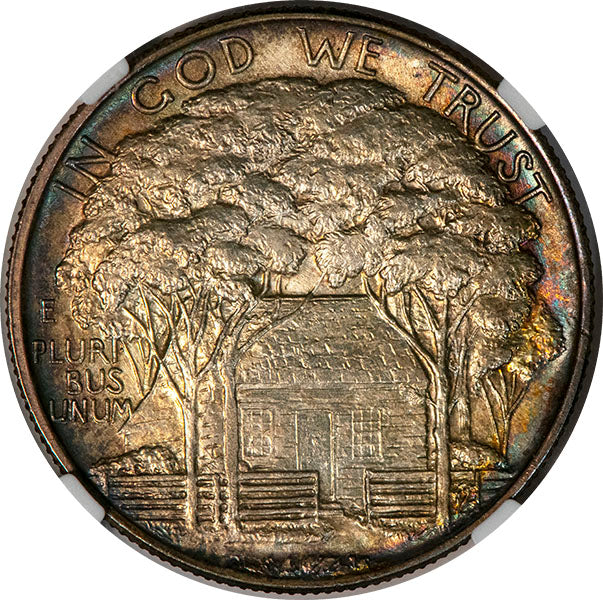 (9307) 1922 50C Grant Star NGC MS65