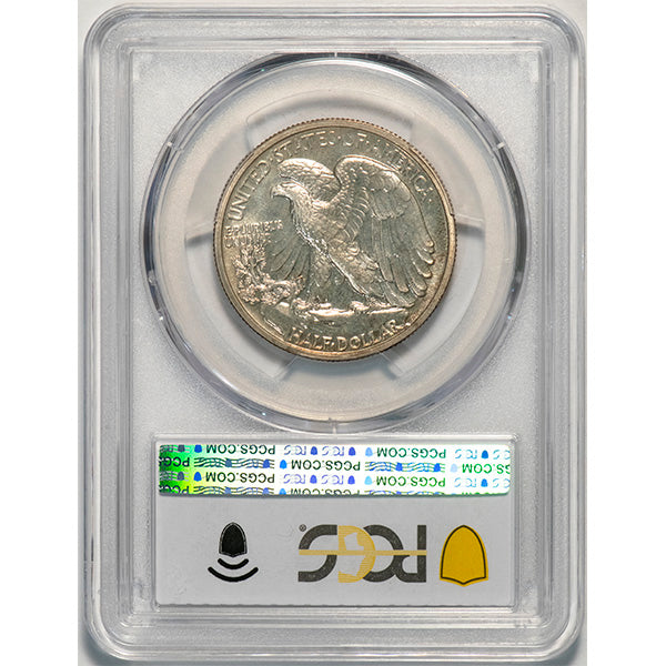 (6637) 1937 50C PCGS PR65 CAC