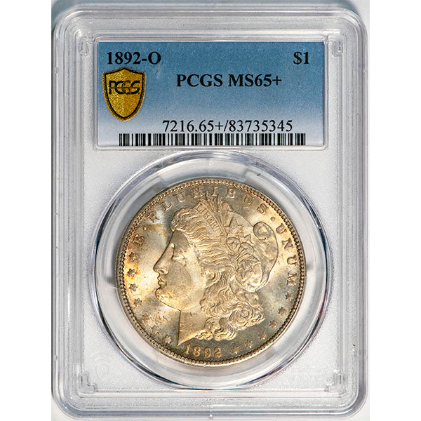 (7216) 1892-O $1 PCGS MS65+