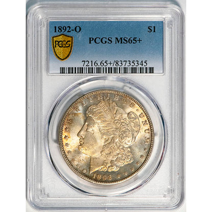 (7216) 1892-O $1 PCGS MS65+