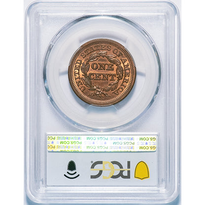 (1896) 1851/81 1C PCGS MS65RB CAC