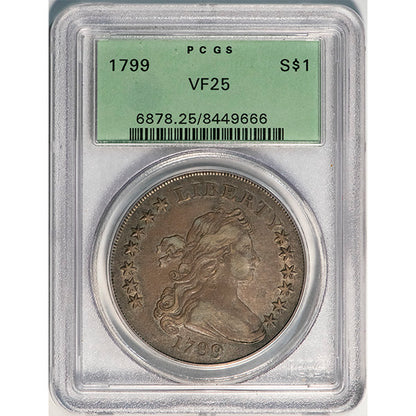 1799 $1 BB-152, B-15 PCGS VF25