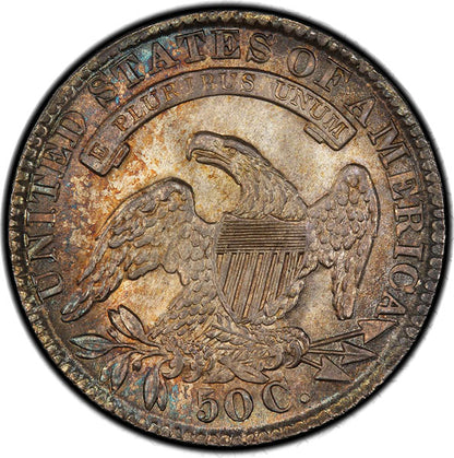 (6166) 1834 50C Large Date, Large Letters O-102 PCGS MS65+ CAC
