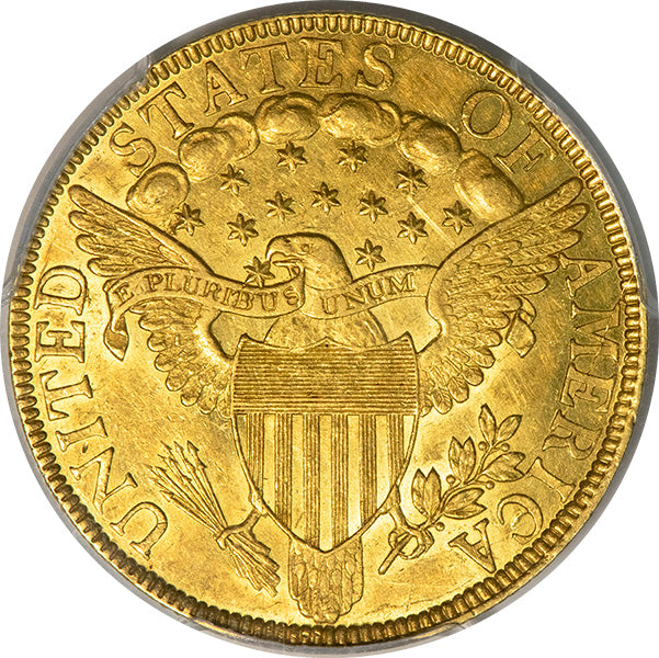 (8560) 1799 $10 BD-8, Small Obv Stars PCGS AU55