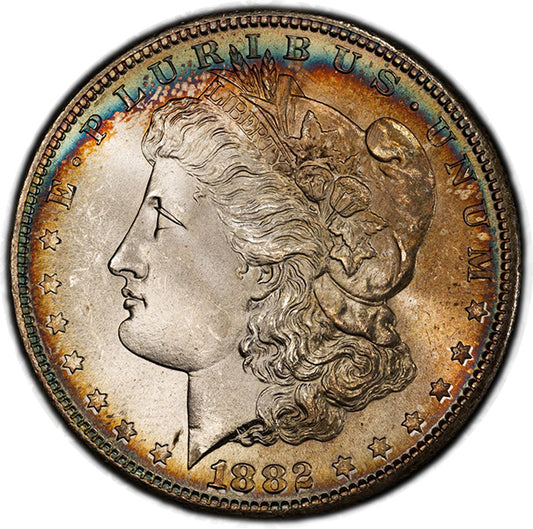 (7140) 1882-S $1 PCGS MS67+ CAC