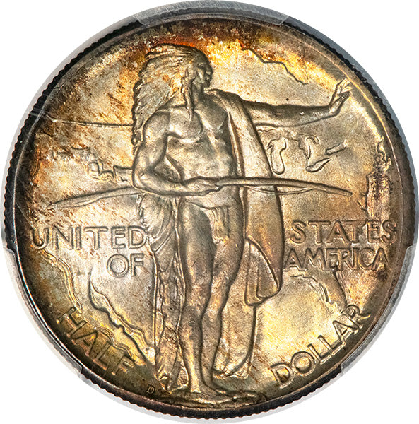 (9343) 1933-D 50C Oregon PCGS MS67