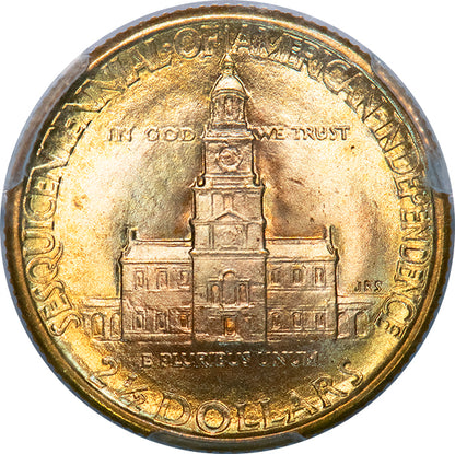 (7466) 1926 $2.50 Sesquicentennial PCGS MS66+ CAC