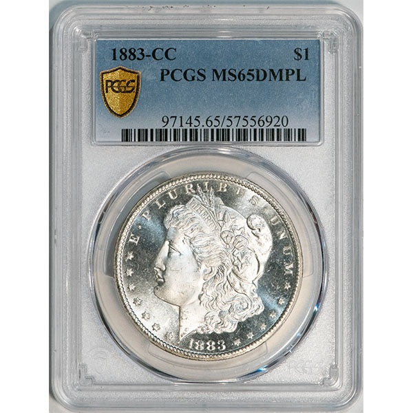 (7145) 1883-CC $1 PCGS MS65DMPL
