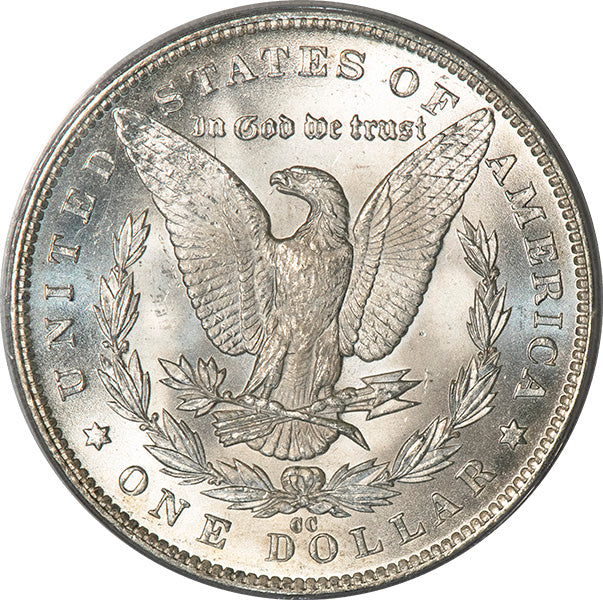 (7206) 1891-CC $1 PCGS MS64 CAC