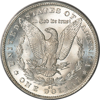 (7206) 1891-CC $1 PCGS MS64 CAC