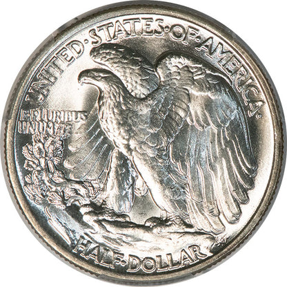 (6632) 1946 50C Doubled Die Reverse PCGS MS65 CAC