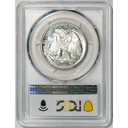 (6632) 1946 50C Doubled Die Reverse PCGS MS65 CAC