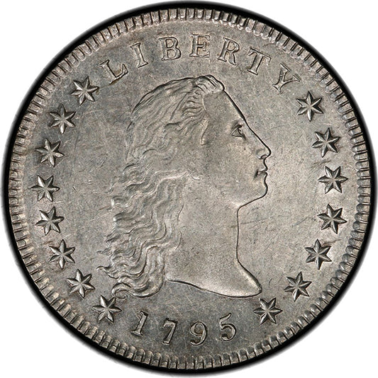 (6852) 1795 $1 3 Leaves PCGS MS61