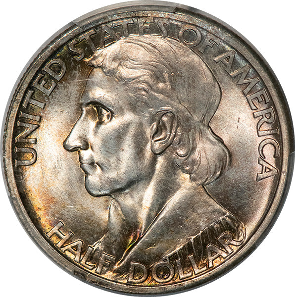 (9258) 1935 50C Boone PCGS MS66+ CAC