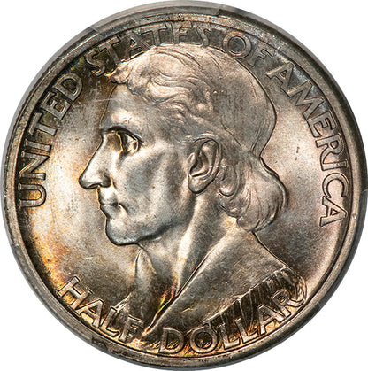 (9258) 1935 50C Boone PCGS MS66+ CAC