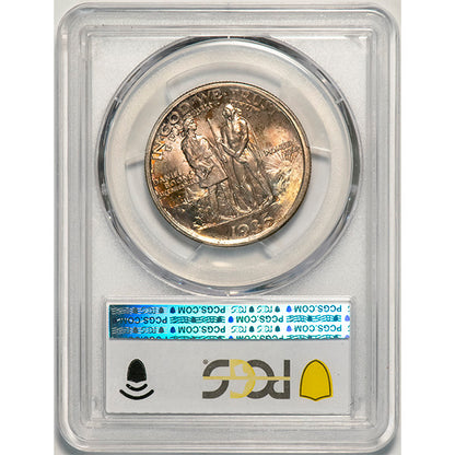 (9258) 1935 50C Boone PCGS MS66+ CAC