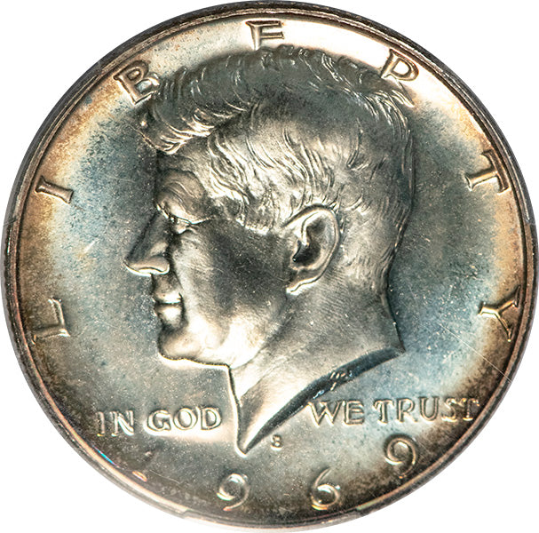 (6805) 1969-S 50C PCGS PR67