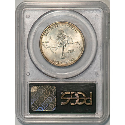 (9376) 1935 50C Spanish Trail PCGS MS65 CAC