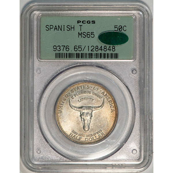 (9376) 1935 50C Spanish Trail PCGS MS65 CAC