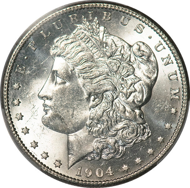 (7294) 1904-S $1 PCGS MS60