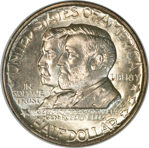 (9229) 1937 50C Antietam NGC MS66 CAC
