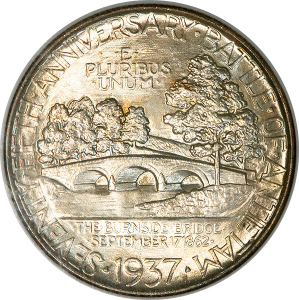 (9229) 1937 50C Antietam NGC MS66 CAC