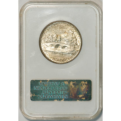 (9229) 1937 50C Antietam NGC MS66 CAC