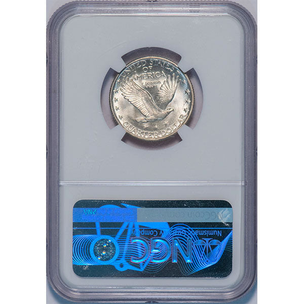 (5767) 1928 25C NGC MS66FH