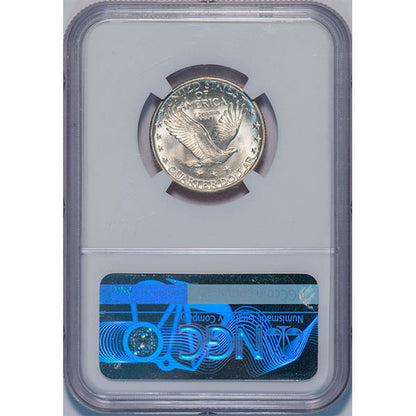 (5767) 1928 25C NGC MS66FH