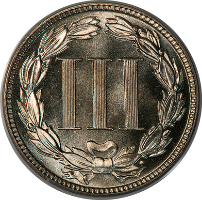 (3778) 1882 3CN PCGS PR66 Gold CAC