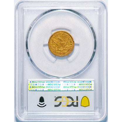 (7719) 1840-D $2.50 PCGS AU50