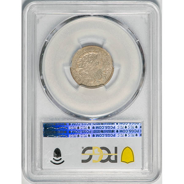 (4466) 1798 10C Large 8 PCGS AU50