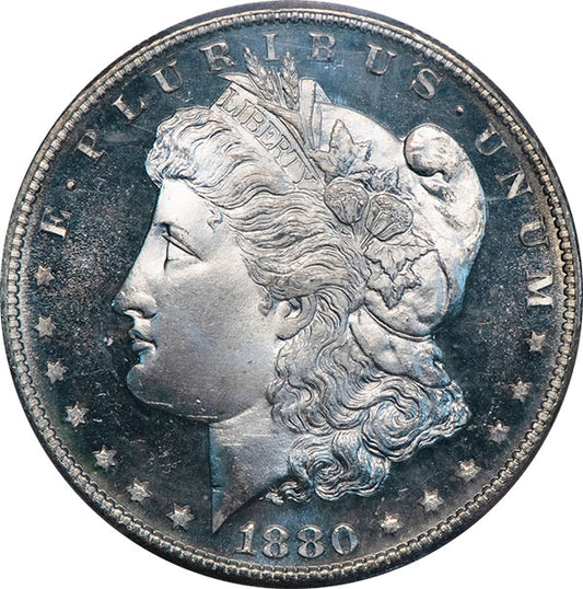 (7119) 1880-S $1 PCGS MS67PL CAC