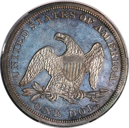 (7000) 1857 $1 PCGS PR66+ CAC