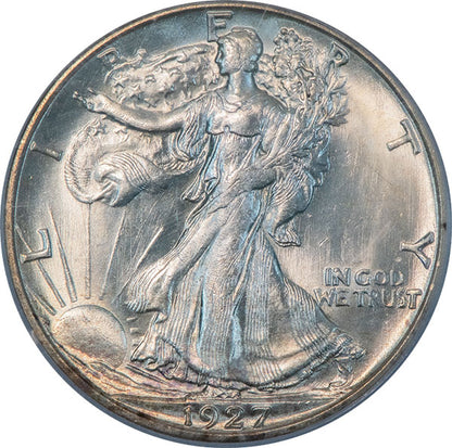 1927-S 50C PCGS MS64 CAC