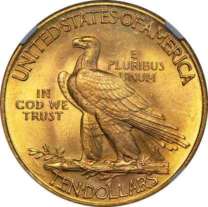 (8884) 1932 $10 NGC MS64 CAC