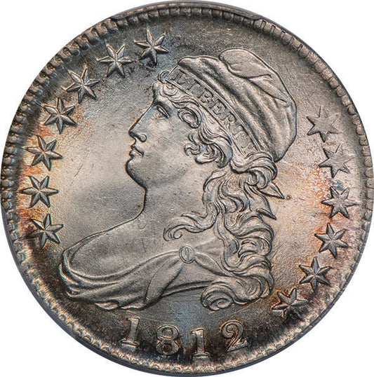 (6100) 1812 50C PCGS MS64+