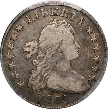 (6900) 1803 $1 PCGS F12 Small 3