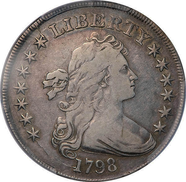 (6873) 1798 $1 PCGS VF25