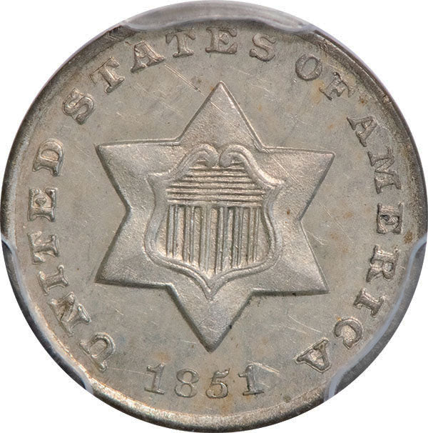 (3665) 1851-O 3CS PCGS MS63
