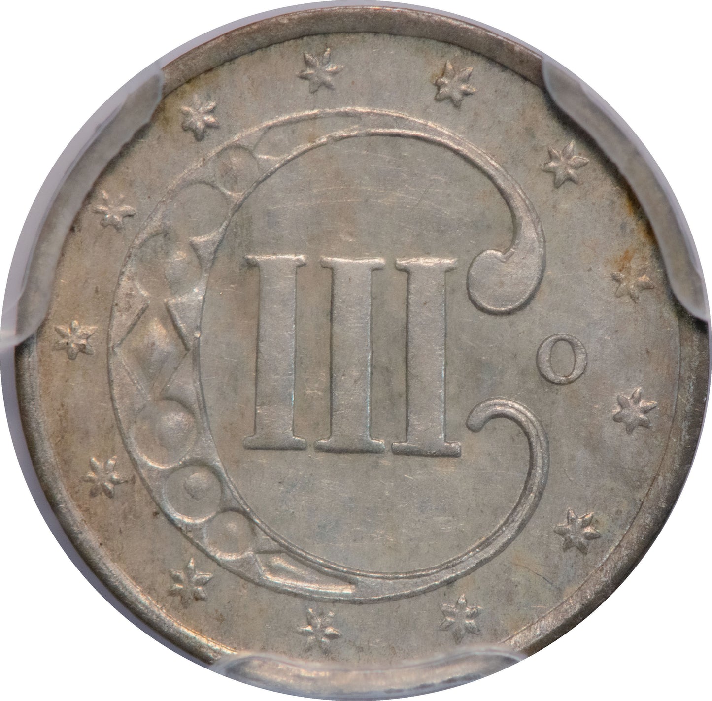 (3665) 1851-O 3CS PCGS MS63