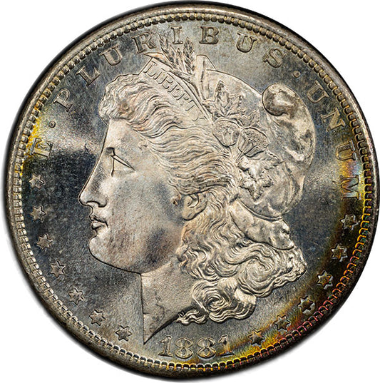 (7130) 1881-S $1 PCGS MS68