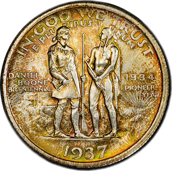 (9272) 1937-S 50C PCGS MS67+ Boone